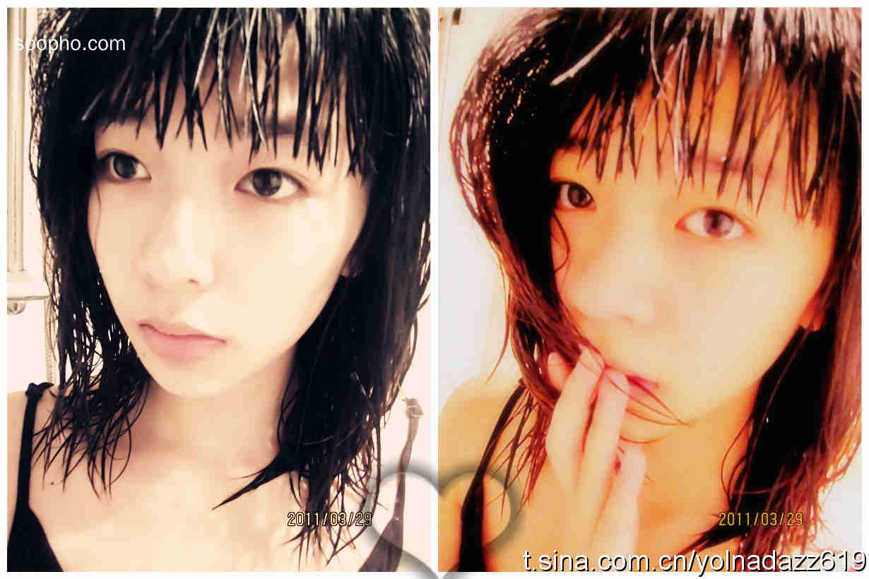 洗完头发来美一下